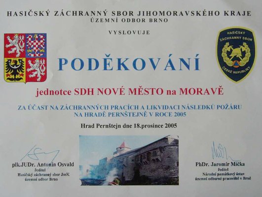 Poděkovaní