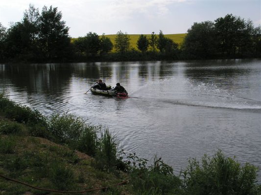 výcvik s člunem
