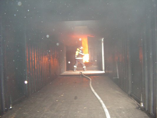 flashover kontejner