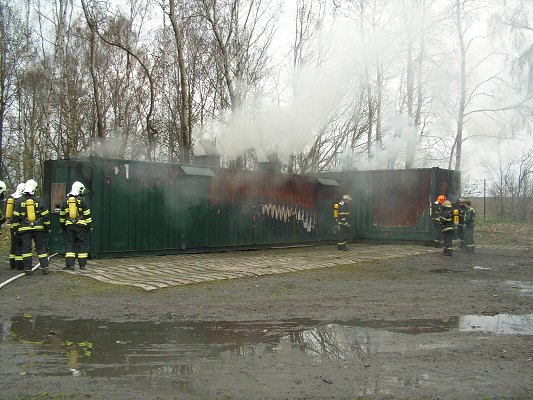 flashover kontejner