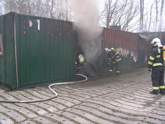 flashover kontejner