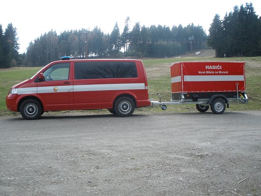 přívěsný vozík